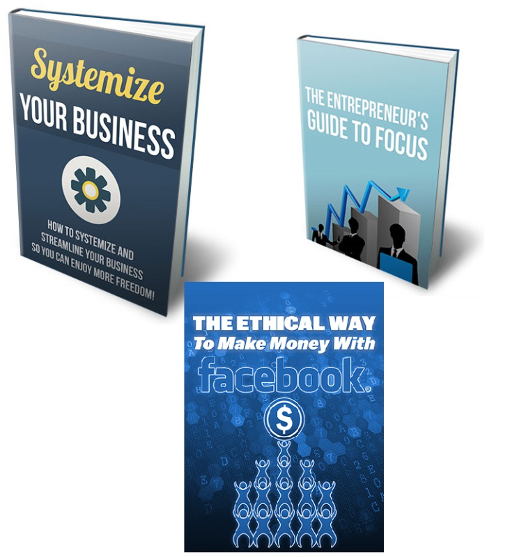 Bundle of Making Money Online, Entrepreneurs Guide To Focus and Ethical Ways to Make Money on Facebook